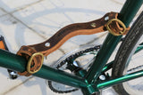Personalized leather bike bicycle lifter handle
