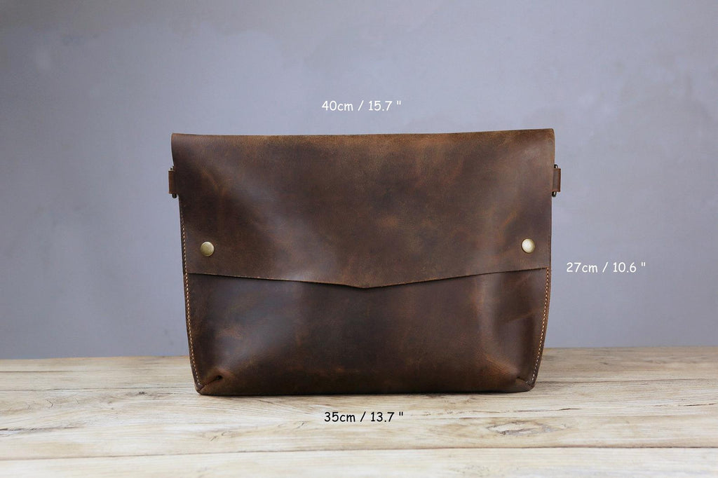 Men's Designer Shoulder Bag, Men's Leather Crossbody Bag