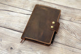 Personalized leather cover case for Lemome A5 writing notebook