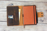 Personalized leather cover case for Lemome A5 writing notebook