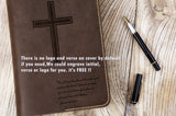 Personalized Leather cover for bible KJV
