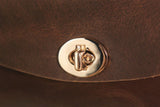 Personalized leather nail polish organizer bag