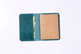 Personalized veg tan leather journal , A6 A5 journal with leather cover