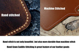 Real Leather mousepad mouse pad with non-slip back