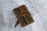Rugged leather rolling tobacco pouch case tobacco accessories