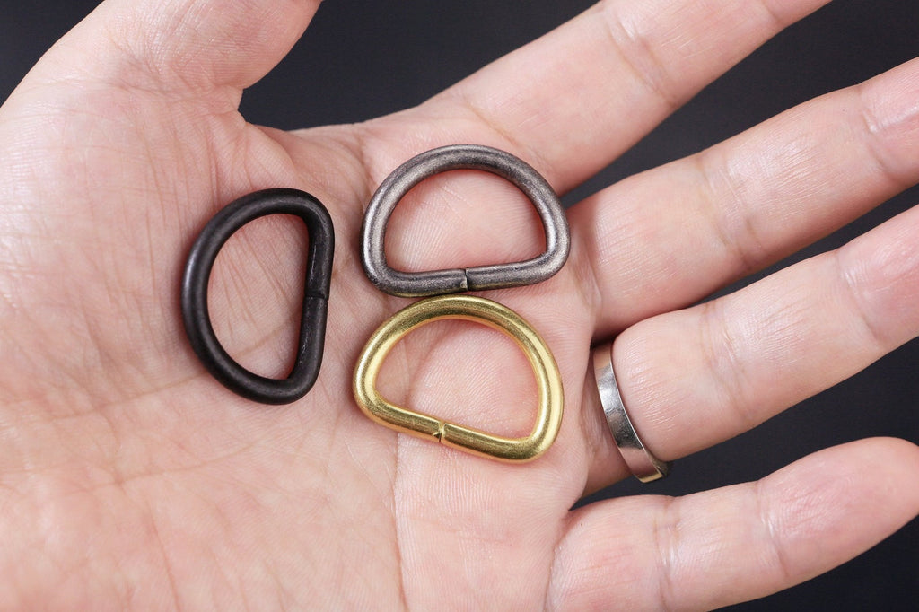 Heavy duty solid Iron rings seam,Metal Round Rings Silver/Gold