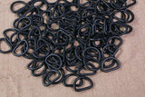 D rings for leatherworking bag belt strap