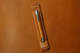 vegetable tanned leather pen holder