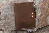 leather composition notebook cover