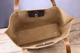 Vintage leather extra large tote bags