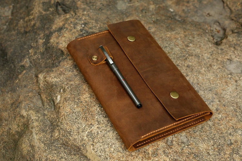 leather journal cover for Leuchtturm1917 JOTTBOOK A5