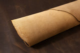 Vintage rustic full grain oil tanned leather sheets scrap
